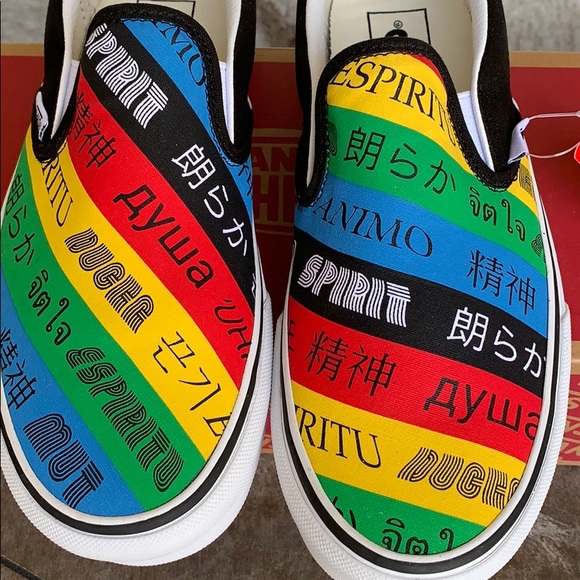 ••VANS CLASSIC SLIP-ON VANS SPIRIT MULTI/TRWHT WMN - Picture 11 of 16